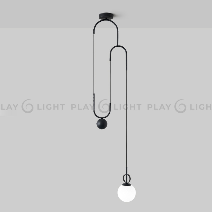 Люстры и дизайнерские светильники NEWTON BLACK - 14