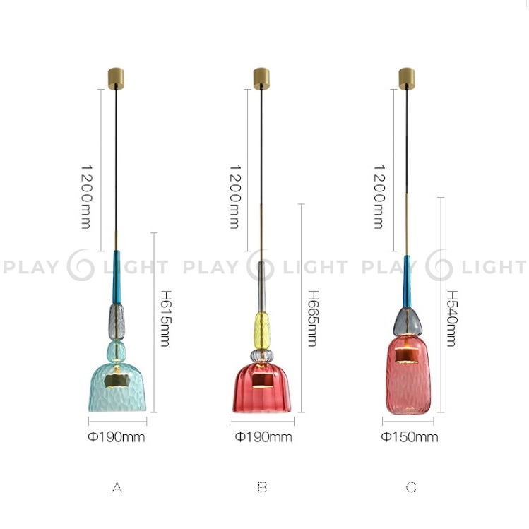 Люстры и дизайнерские светильники CANDY B - 5